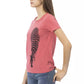 Trussardi Action Pink Cotton Women Top