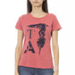 Trussardi Action Pink Cotton Women Top