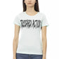 Trussardi Action Light Blue Cotton Women Top