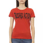 Trussardi Action Crimson Casual Elegance Tee