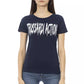 Trussardi Action Blue Cotton Women T-Shirt