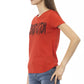 Trussardi Action Crimson Casual Elegance Tee