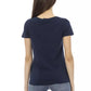 Trussardi Action Blue Cotton Women T-Shirt