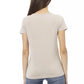 Trussardi Action Elegant Beige Short Sleeve Round Neck Tee