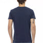 Trussardi Action Blue Cotton Men T-Shirt