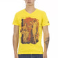 Trussardi Action Yellow Cotton Men T-Shirt