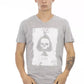 Trussardi Action "Gray Cotton Men T-Shirt"