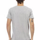 Trussardi Action "Gray Cotton Men T-Shirt"