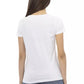 Trussardi Action Chic White Printed Tee: Summer Wardrobe Essential