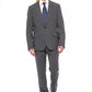 Billionaire Italian Couture Gray Wool Mens Suit