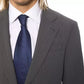 Billionaire Italian Couture Gray Wool Mens Suit