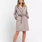 Trussardi Beige Cotton Women Coat