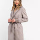 Trussardi Beige Cotton Women Coat