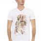 Trussardi Action Elegant V-Neck Short Sleeve T-Shirt