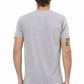 Trussardi Action Gray Cotton Men T-Shirt