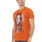 Trussardi Action Orange Cotton Men T-Shirt