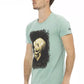 Trussardi Action Green Cotton Men T-Shirt