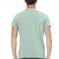 Trussardi Action Green Cotton Men T-Shirt