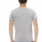 Trussardi Action Gray Cotton Men T-Shirt