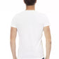 Trussardi Action White Cotton Men T-Shirt