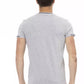 Trussardi Action Gray Cotton Men T-Shirt