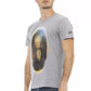 Trussardi Action Gray Cotton Men T-Shirt