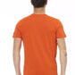 Trussardi Action "Orange Cotton Men T-Shirt"