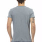 Trussardi Action Gray Cotton Men T-Shirt