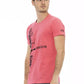 Trussardi Action Pink Cotton Men T-Shirt