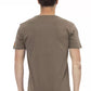 Trussardi Action Brown Cotton Men T-Shirt