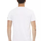 Trussardi Action Chic White Round Neck Cotton Tee