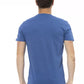 Trussardi Action Blue Cotton Men T-Shirt