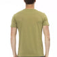 Trussardi Action Green Cotton Men T-Shirt