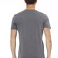 Trussardi Action Gray Cotton Men T-Shirt