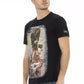 Trussardi Action Black Cotton Men T-Shirt