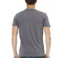 Trussardi Action Gray Cotton Men T-Shirt