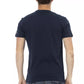 Trussardi Action Blue Cotton Men T-Shirt