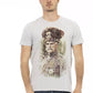 Trussardi Action Gray Cotton Men T-Shirt