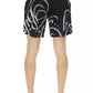 Bikkembergs Black Polyester Men Swim Short