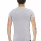 Trussardi Action Gray Cotton Men T-Shirt