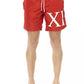 Bikkembergs Red Polyester Men Swim Short