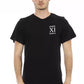 Bikkembergs Black Cotton Men T-Shirt