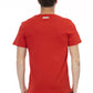 Bikkembergs Red Cotton Men T-Shirt