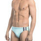 Bikkembergs Light Blue Polyamide Men Swimwear