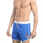 Bikkembergs Blue Polyester Mens Swim Short