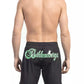 Bikkembergs Black Polyester Men Swim Short