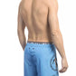 Bikkembergs Light Blue Polyester Men Swim Short