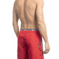 Bikkembergs Red Polyester Men Swim Short