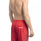 Bikkembergs Red Polyester Men Swim Short