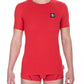 Bikkembergs Red Cotton Men's T-Shirt